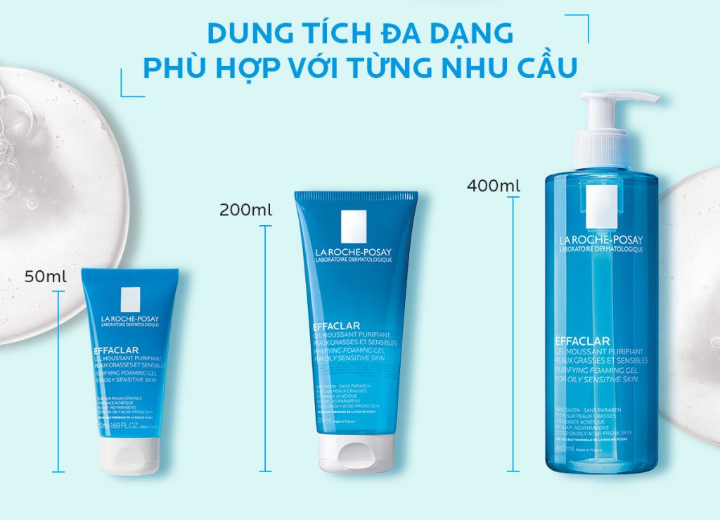 Sữa rửa mặt La roche Posay